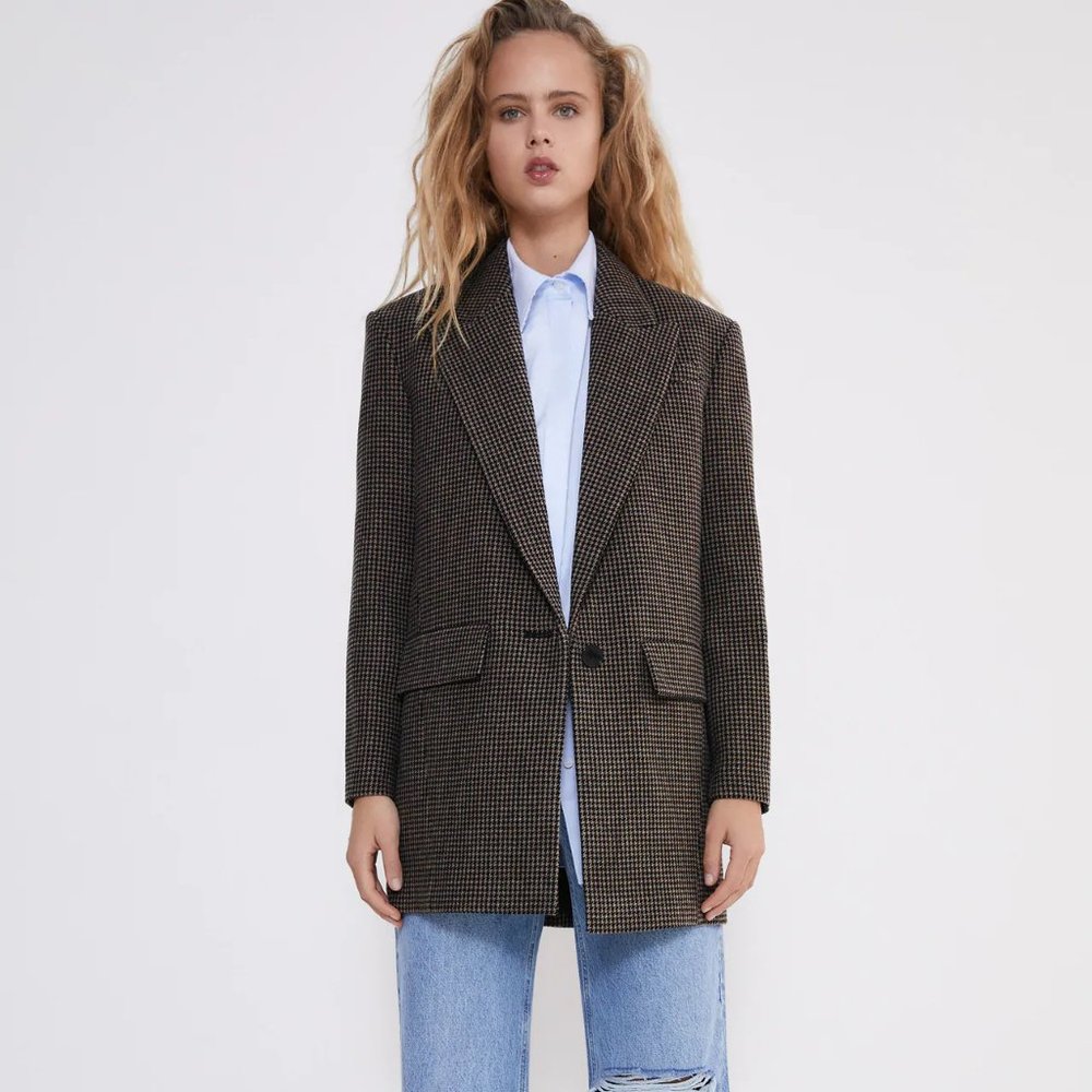 HOUNDSTOOTH BLAZER